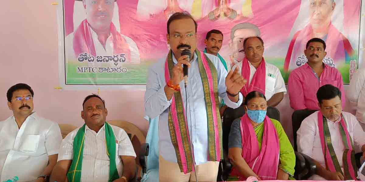 రైతు బాంధవుడు సీఎం కేసీఆర్ : ఎంపీ వెంకటేష్ నేత