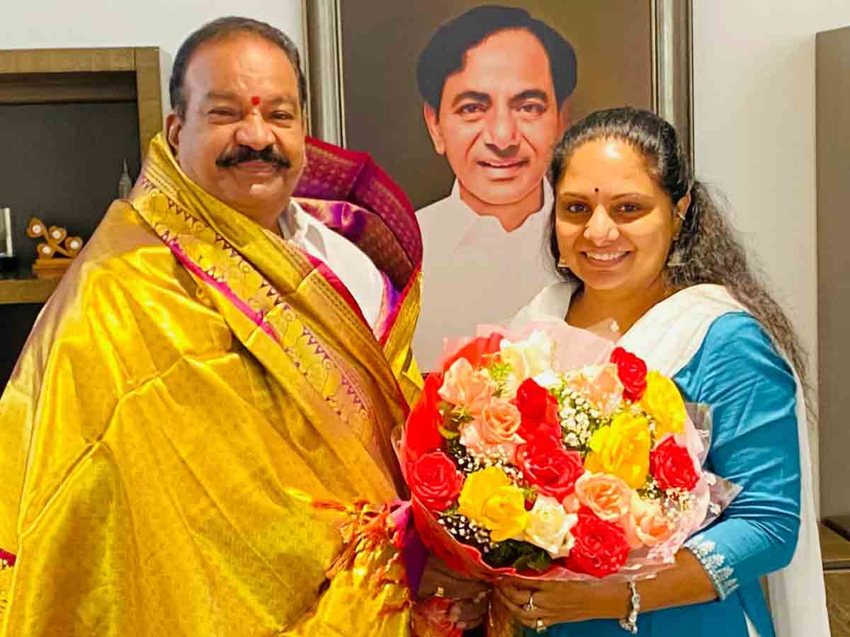 ఎమ్మెల్యే విద్యాసాగర్ రావుకు శుభాకాంక్షలు తెలిపిన ఎమ్మెల్సీ కవిత