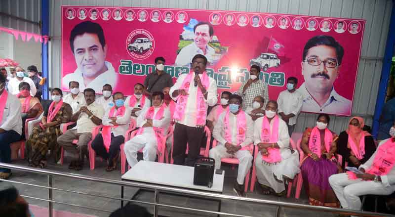 రాష్ట్రంలో  అతిపెద్ద పార్టీ టీఆర్‌ఎస్‌