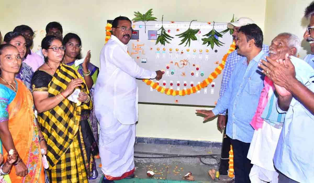 వ్యవసాయం బలోపేతమే ప్రభుత్వ లక్ష్యం : మంత్రి సింగిరెడ్డి నిరంజన్ రెడ్డి