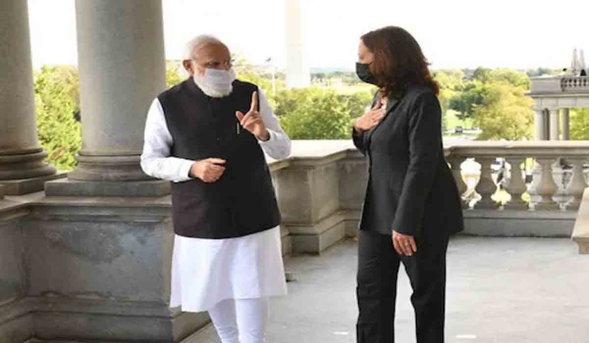 మోదీతో మీటింగ్‌.. ఉగ్ర‌వాదం పేరెత్తగానే పాకిస్థాన్ ప‌నేన‌న్న క‌మ‌లా హ్యారిస్‌