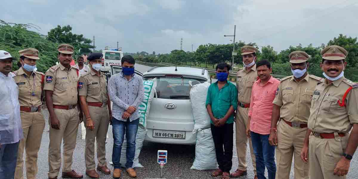 Crime News | నల్లగొండ జిల్లాలో 120 కిలోల గంజాయి పట్టివేత