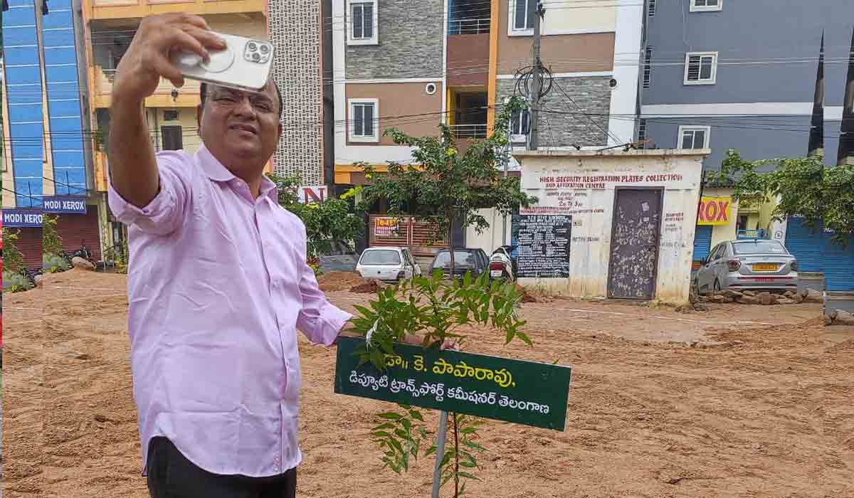 గ్రీన్ ఇండియా చాలెంజ్లో పాల్గొన్న డీటీసీ పాపారావు