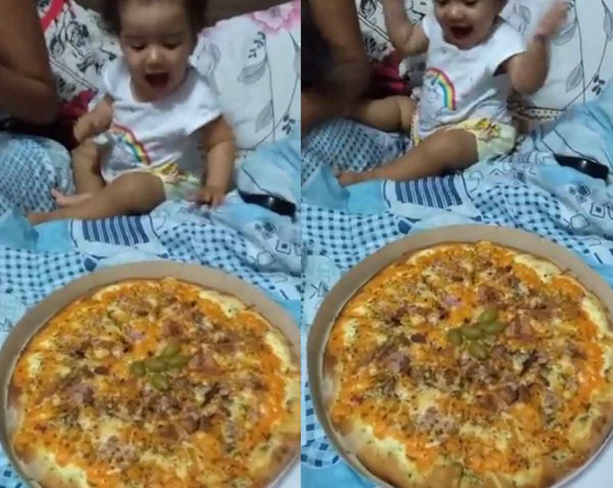 Viral Video : తండ్రి పిజ్జా ఆర్డ‌ర్ చేశాడు.. పిజ్జాను ఓపెన్ చేయ‌గానే పిల్లాడు ఏం చేశాడో చూడండి