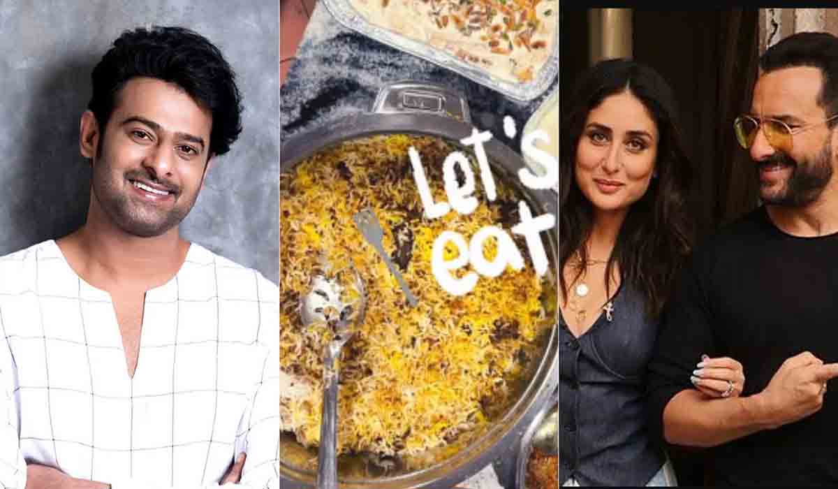 బాహుబ‌లి పంపిన బిర్యానీ అదుర్స్‌.. క‌రీనా పోస్ట్ వైర‌ల్‌