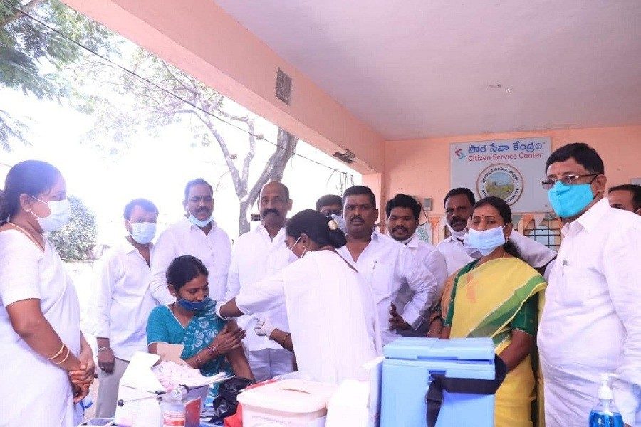 Patancheru | 18 ఏండ్లు నిండిన ప్రతి ఒక్కరూ కొవిడ్‌ టీకా తీసుకోవాలి : పటాన్‌చెరు ఎమ్మెల్యే  మహిపాల్‌రెడ్డి