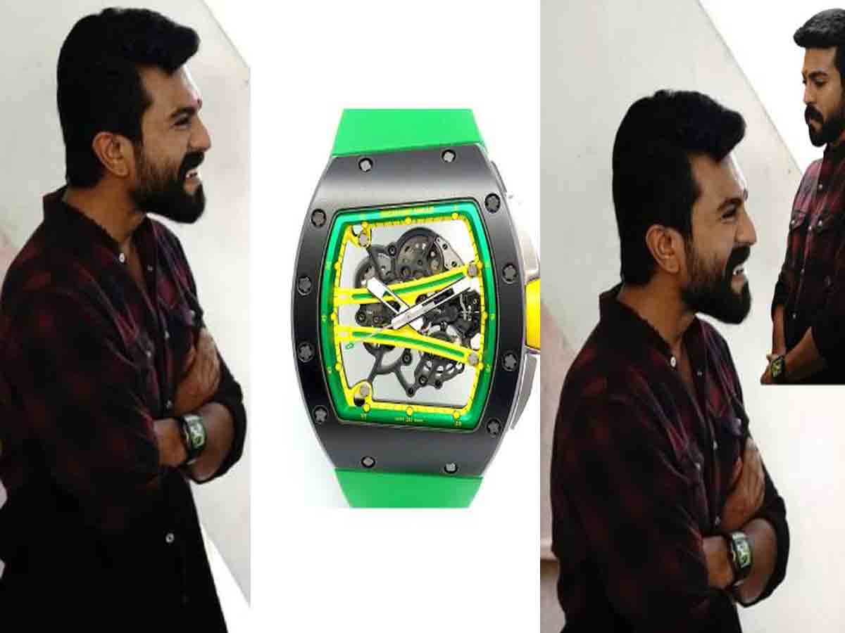 Ram Charan: లాంచింగ్ వేడుక‌లో రామ్ చ‌రణ్ ధరించిన వాచ్ ఖ‌రీదు ఎంతో తెలుసా?