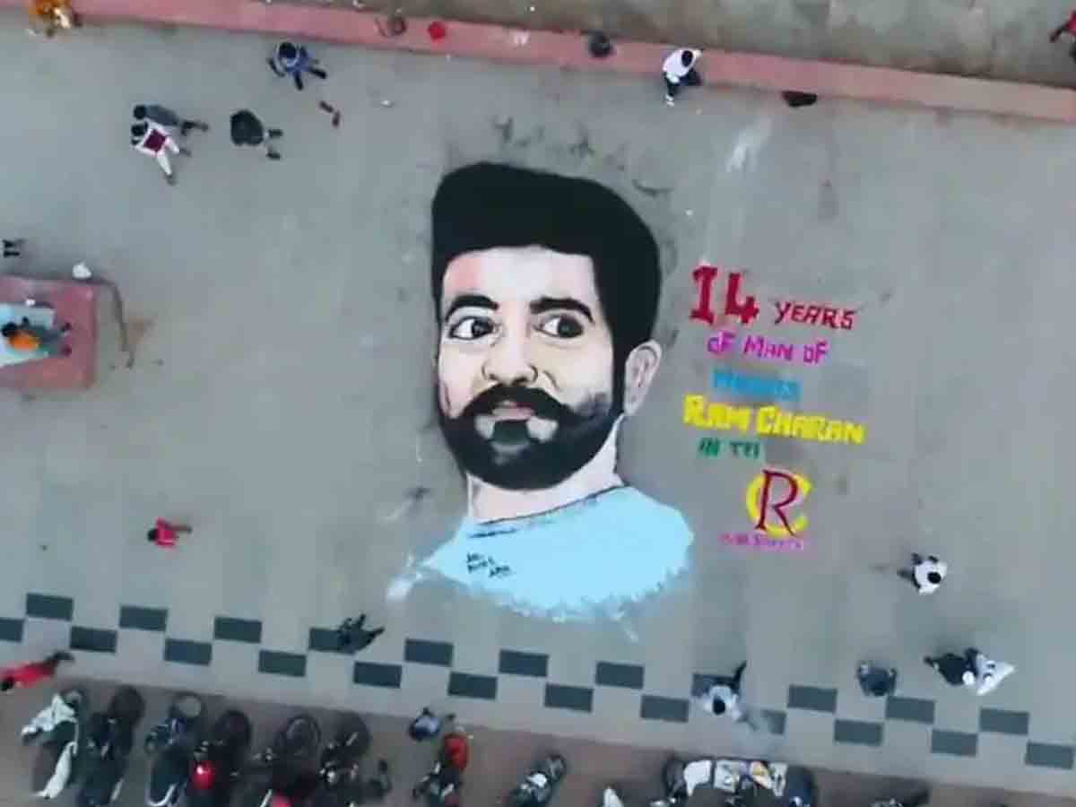 Ram Charan: 14 ఏళ్ల సినీ ప్ర‌స్థానం.. అద్భుత‌మైన గిఫ్ట్ ఇచ్చిన ఫ్యాన్స్