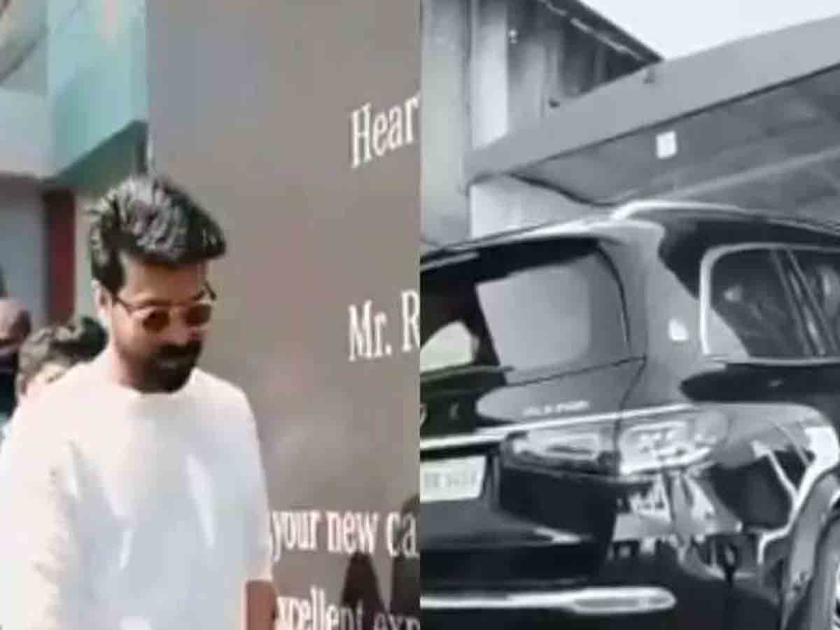 RAm Charan: మొన్న ఎన్టీఆర్.. నేడు రామ్ చ‌ర‌ణ్‌.. కాస్ట్ లీ కార్ల‌పై మోజు