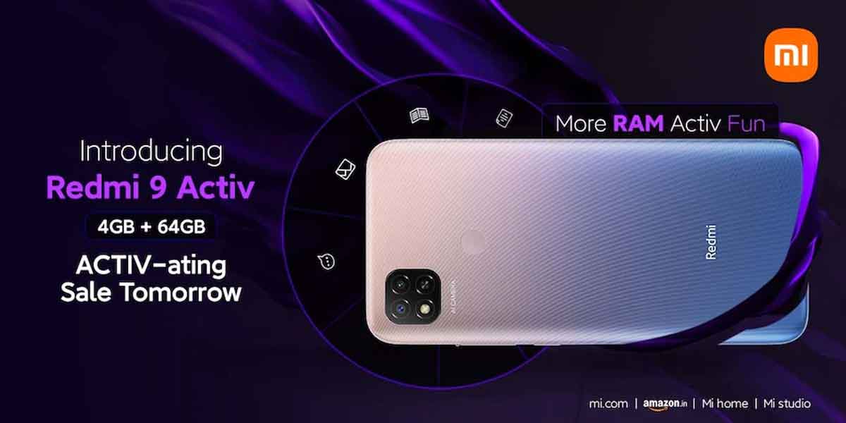 Redmi 9 Activ : రెడ్‌మీ 9 యాక్టివ్, 9ఏ స్పోర్ట్‌ సేల్స్ ప్రారంభ తేదీ ఫిక్స్.. స్పెసిఫికేష‌న్లు ఇవే