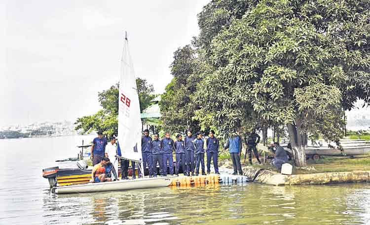 ఎన్‌సీసీ క్యాడెట్లకు సెయిలింగ్‌ క్యాంప్‌