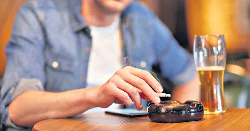 సిగరెట్‌, మద్యం రెండూ గుండెకు హానికరమే!