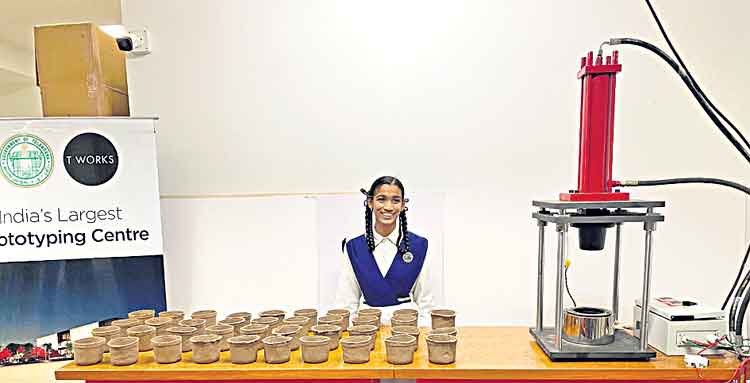 వేరుశనగ పొట్టుతో కుండీ