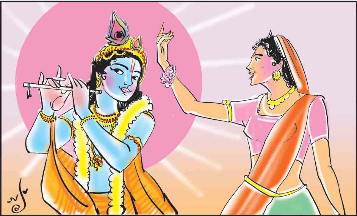 కృష్ణ భక్తి.. రాధ శక్తి!