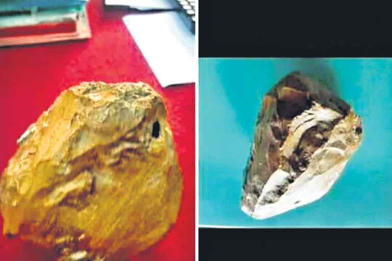 ఆకాశం నుంచి పొలంలో పడ్డ 2.5 కిలోల రాయి.. రైతు వెళ్లి చూస్తే బంగారపు రంగులో మెరుస్తుంది.. ఏంటది?