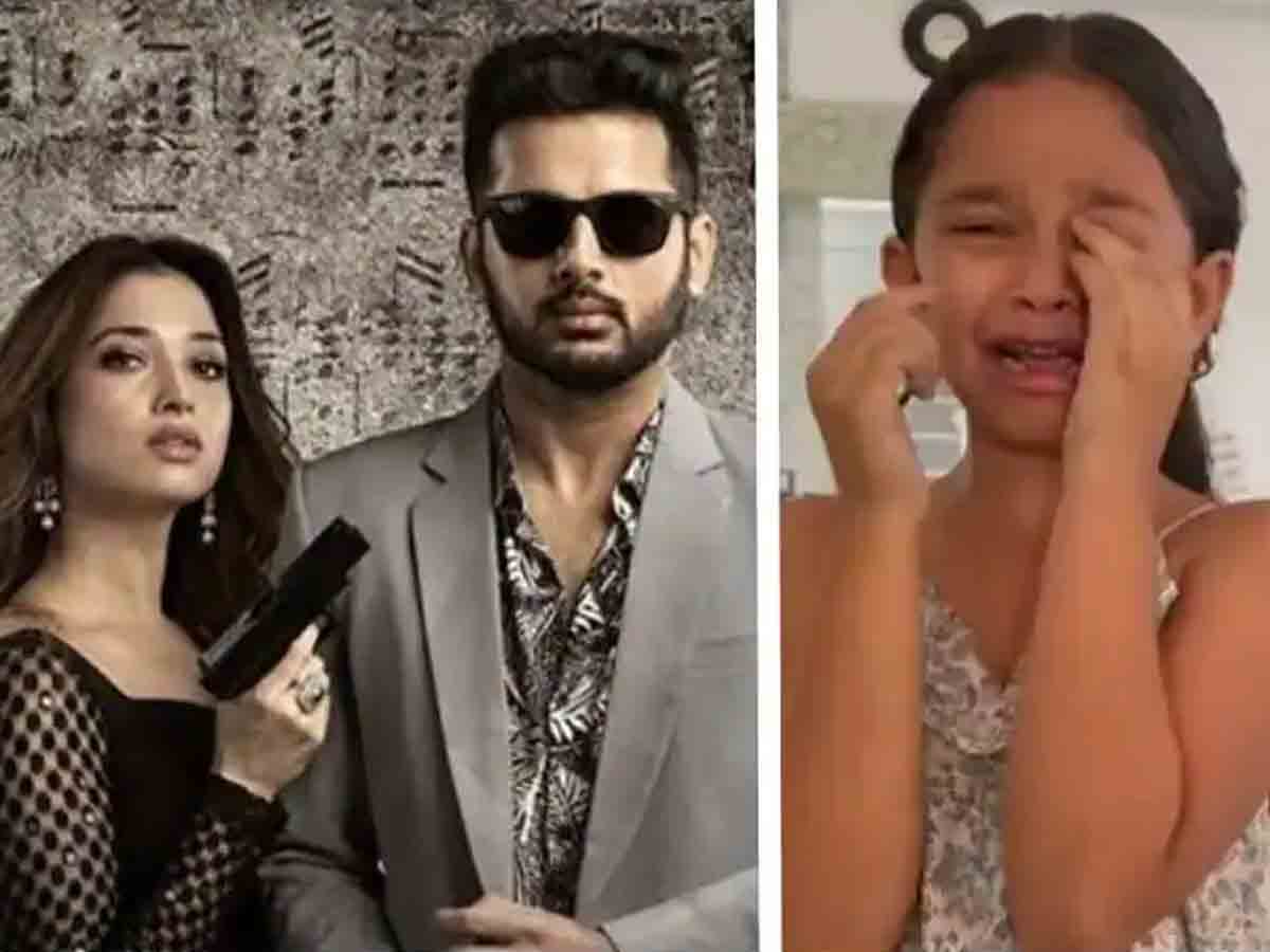 Tamannah: త‌మ‌న్నాని అలా చూసి ఏడ్చేసిన ద‌ర్శ‌కుడి కూతురు..!