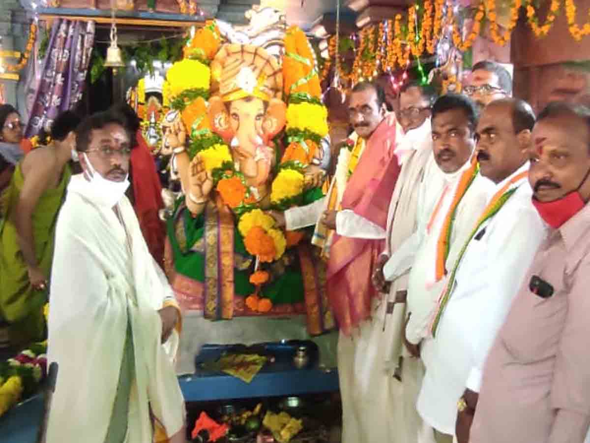 Kothagudem MLA VANAMA | గణేశ్ ఉత్సవాల్లో ఎమ్మెల్యే వనమా వెంకటేశ్వరరావు