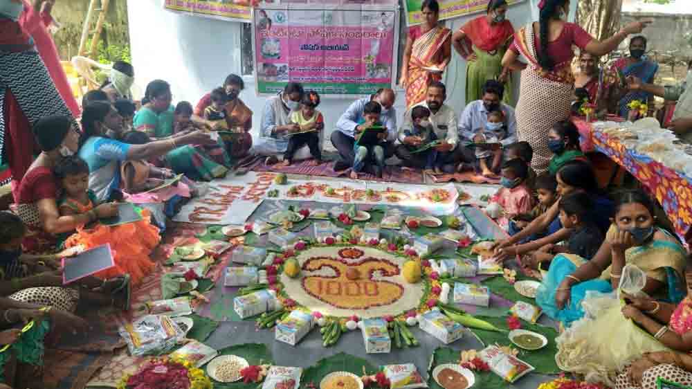 ఘనంగా పోషణ మాసోత్సవాలు