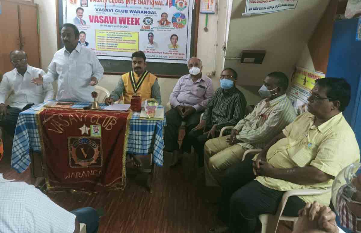 ‘వాసవి’ సేవలను మరింత విస్తరించాలి