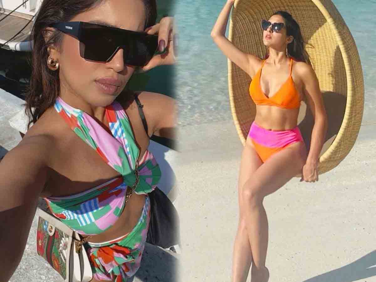 Instagram Updates: బీచ్ లో బికినీ భామలు