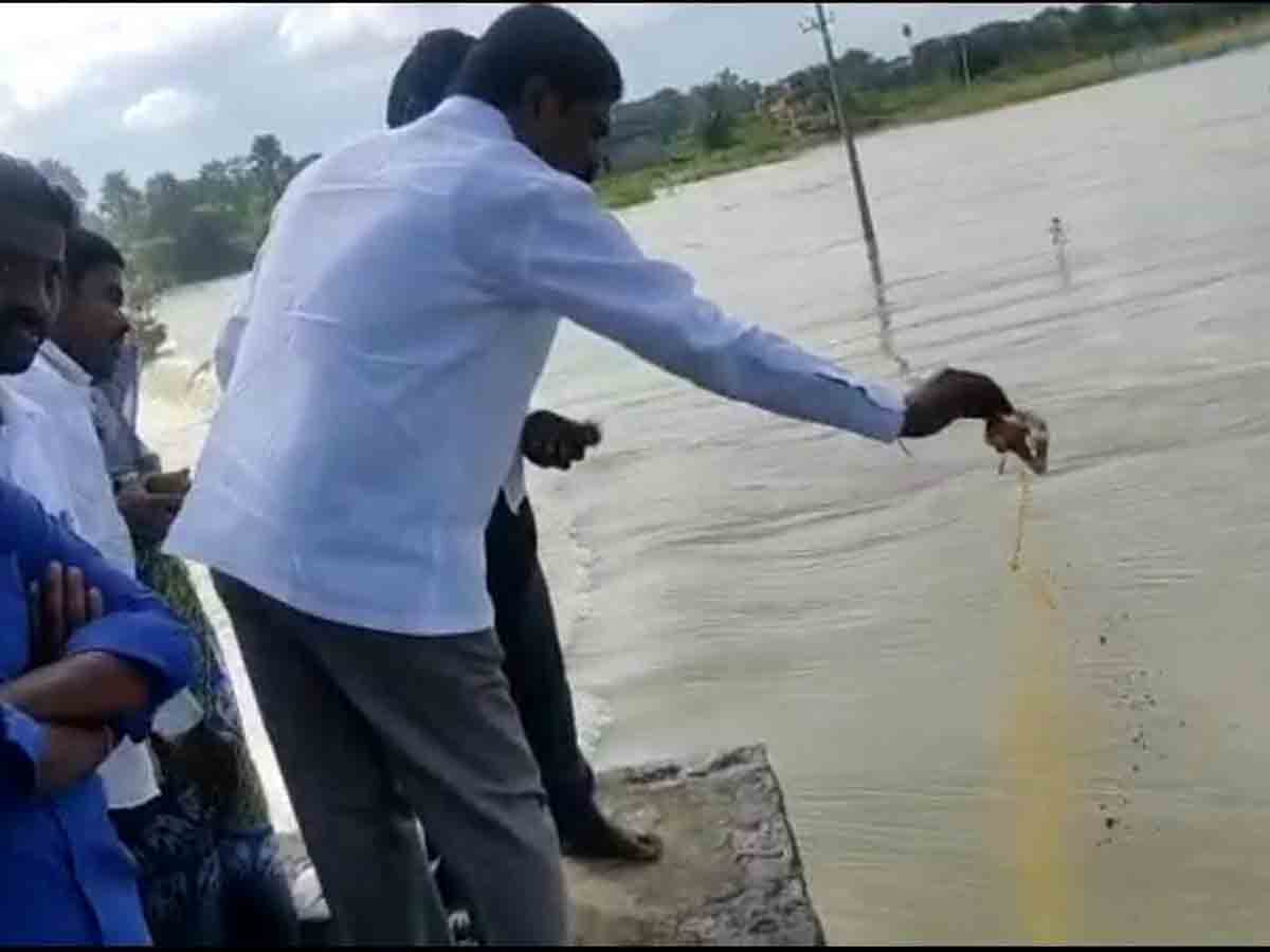 నిండు కుండలా మాదన్నపేట చెరువు