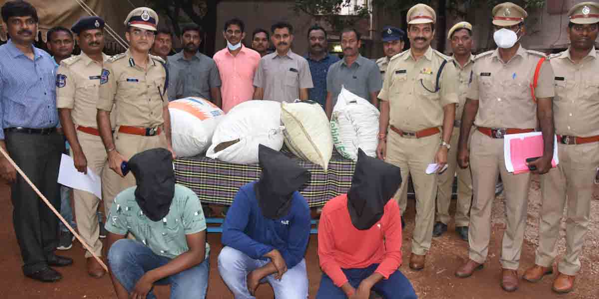 Cannabis seizure |వరంగల్‌ జిల్లాలో భారీగా గంజాయి పట్టివేత