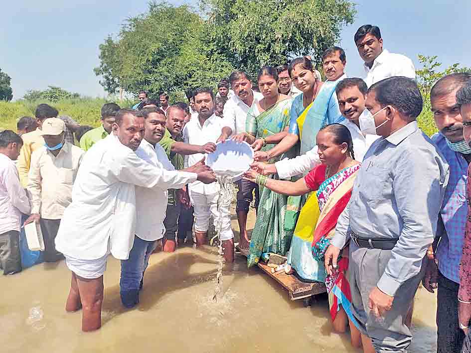 మత్స్యకారుల అభివృద్ధే ప్రభుత్వ ధ్యేయం