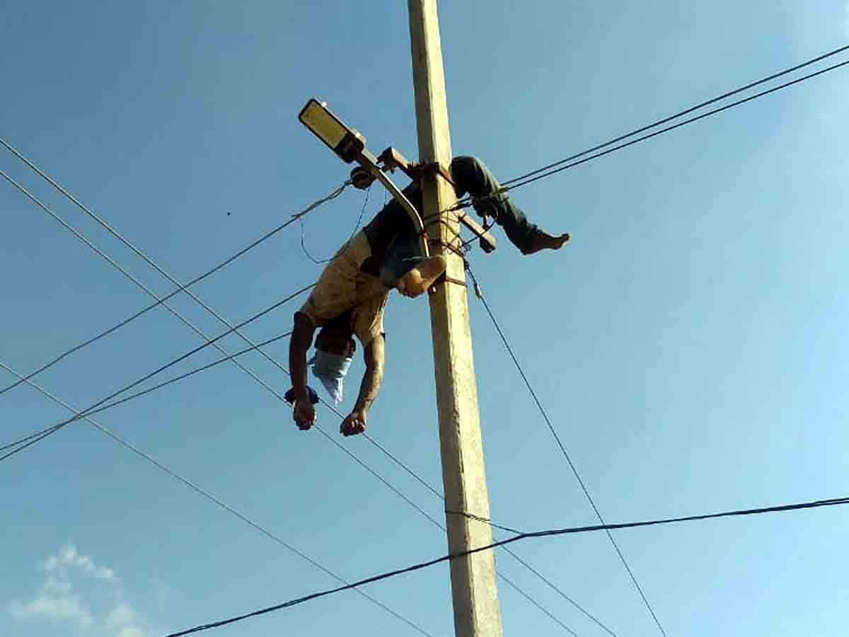 Bhupalpally : విద్యుత్‌ద్ఘాతంతో యువకుడికి గాయాలు