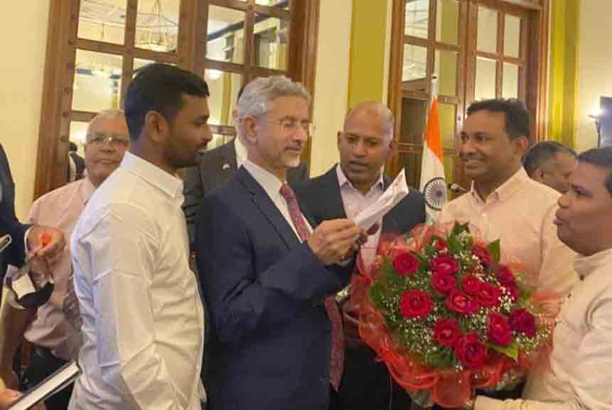 ఇజ్రాయెల్‌లో భారత విదేశాంగ మంత్రిని కలిసిన తెలంగాణ ప్రతినిధులు