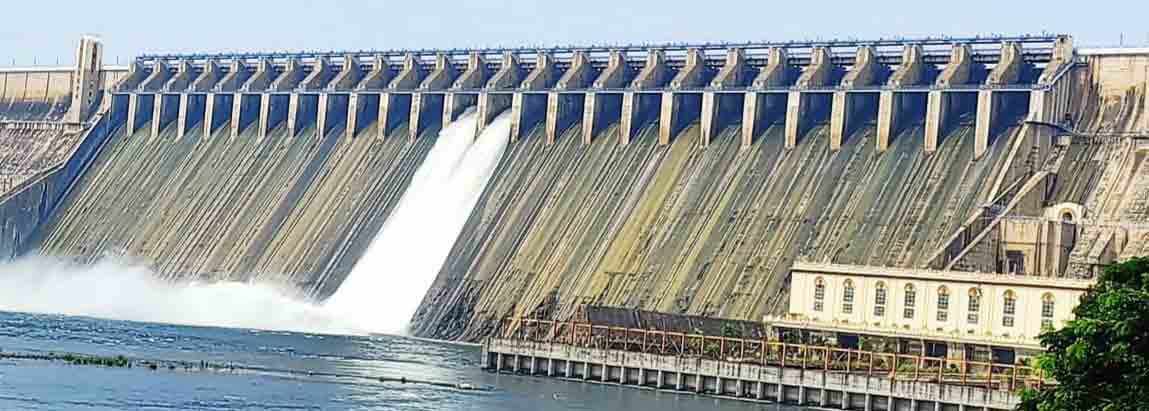 Nagarjuna Sagar: 2 గేట్ల ద్వారా నీటి విడుదల