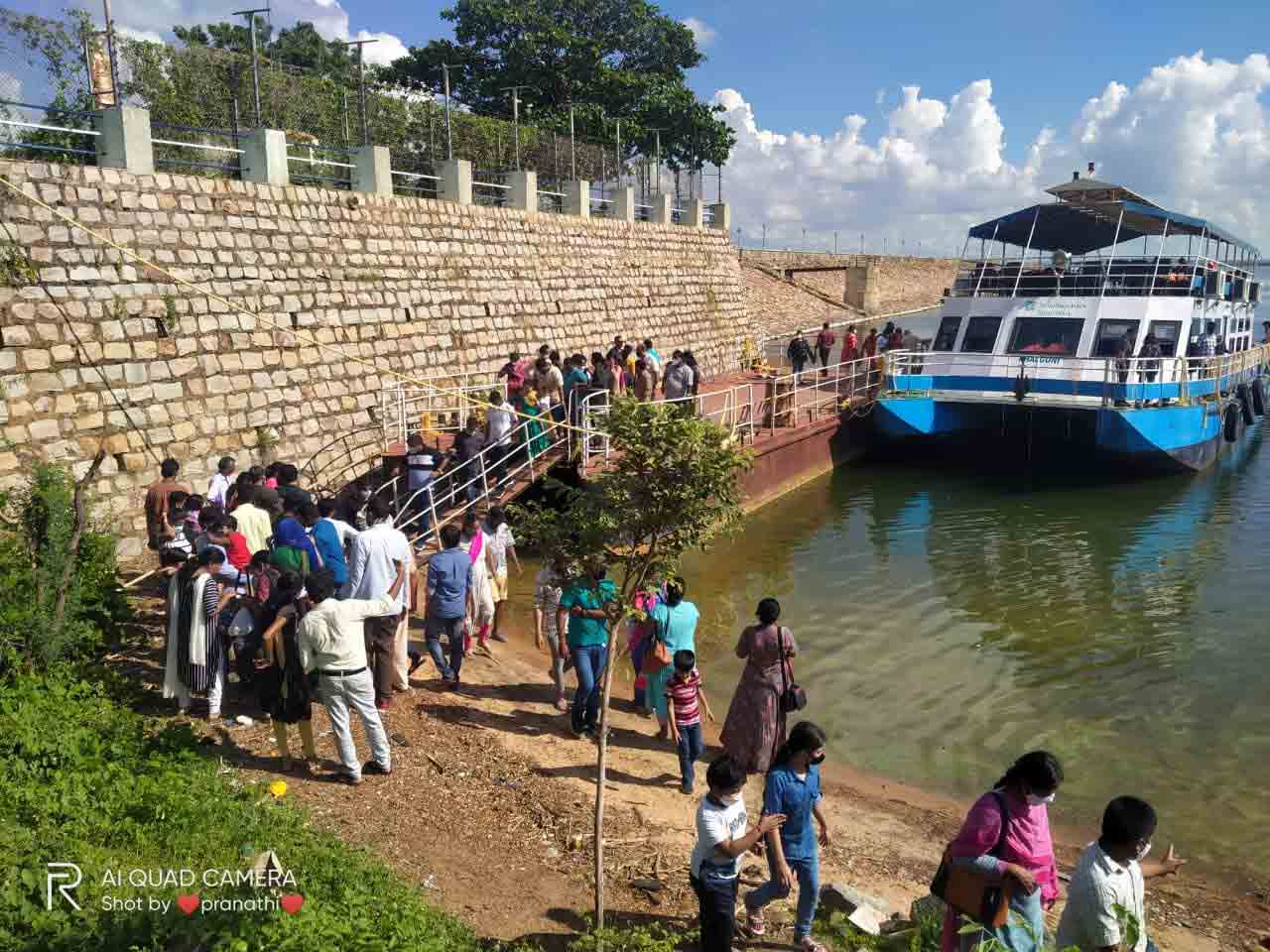 Nagarjuna Sagar: సాగర్‌లో పర్యాటకుల సందడి
