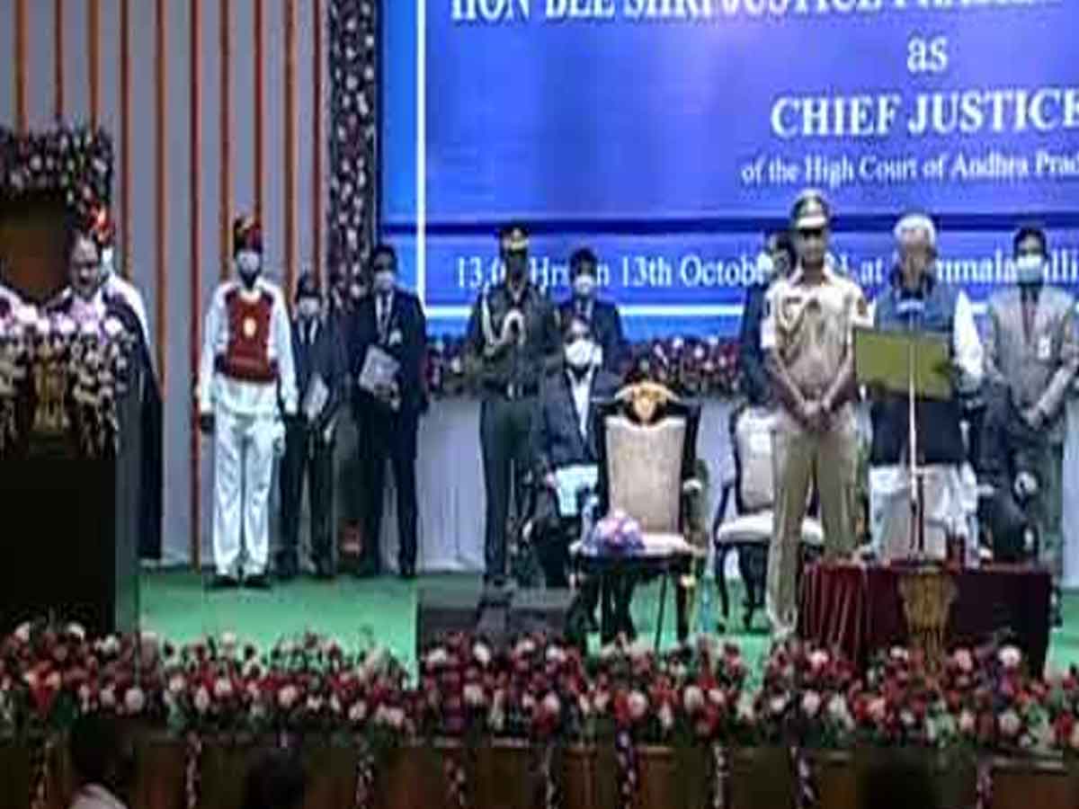 AP CJI : ఏపీ హైకోర్టు చీఫ్‌ జస్టిస్‌గా ప్రశాంత్‌కుమార్‌ మిశ్రా ప్రమాణం