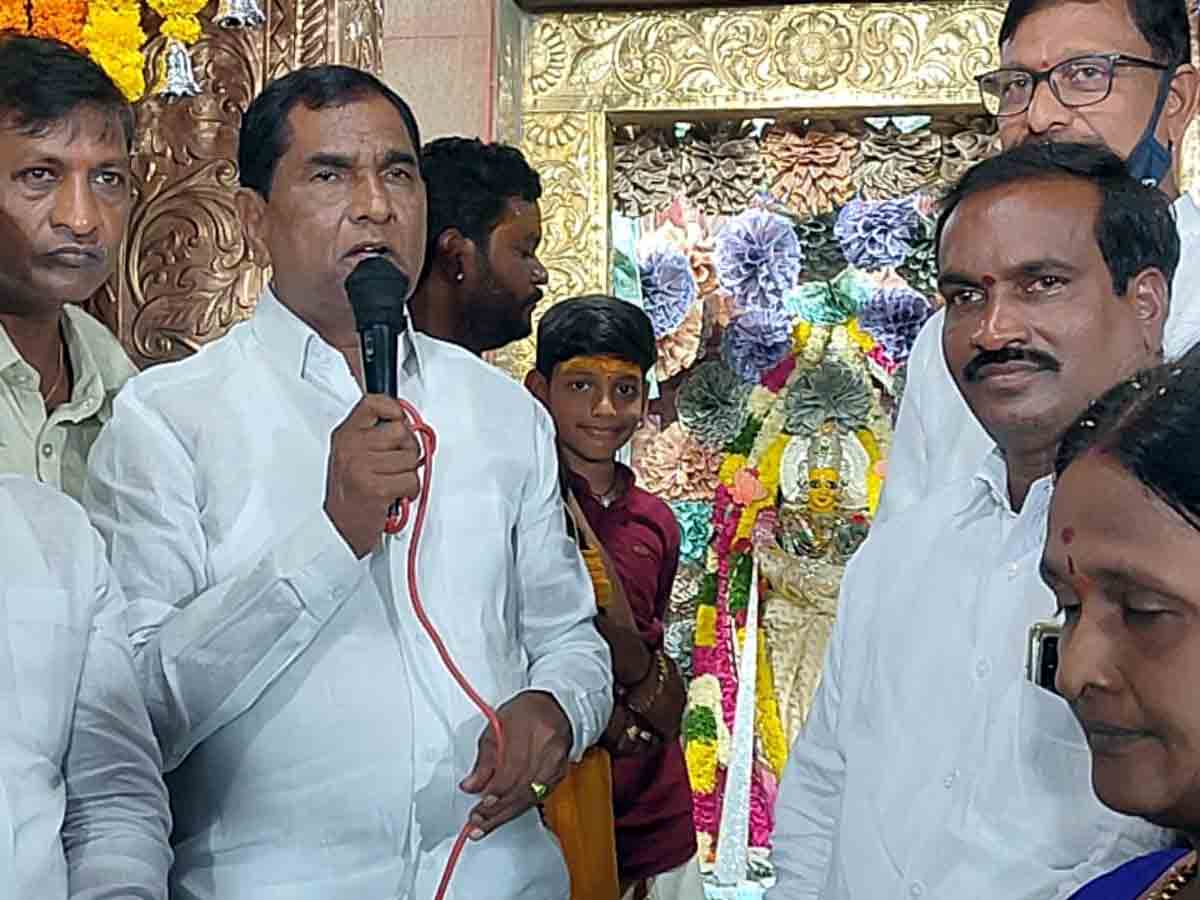 Rangareddy : దసరా పండుగ మన సంస్కృతికి నిదర్శనం.. ఎమ్మెల్యే అంజయ్యయాదవ్‌
