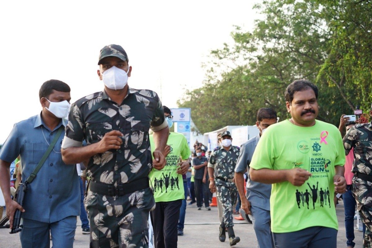 Hyderabad | గచ్చిబౌలిలో ఉత్సాహాంగా గ్రేస్ క్యాన్సర్‌ రన్‌-21