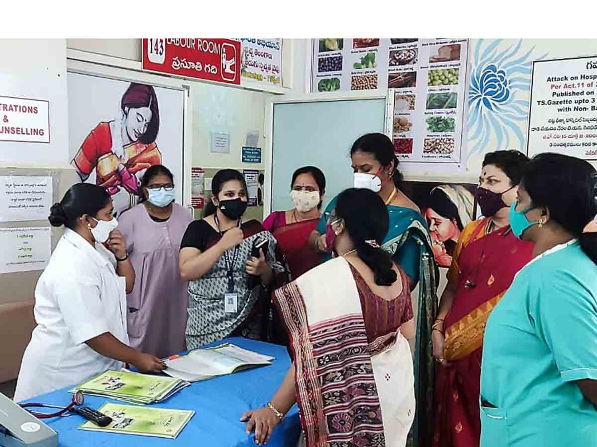 సాధారణ ప్రసవాల పెంపునకు తెలంగాణ ప్రభుత్వం కృషి భేష్‌..