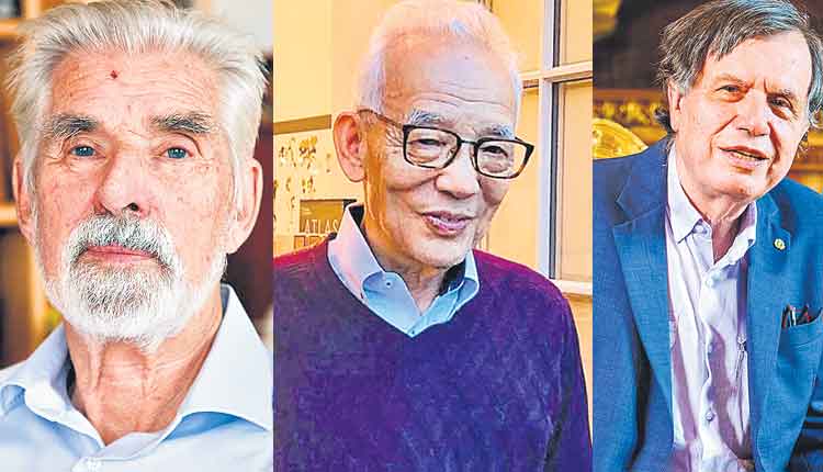 భౌతిక శాస్త్రంలో ముగ్గురికి నోబెల్‌