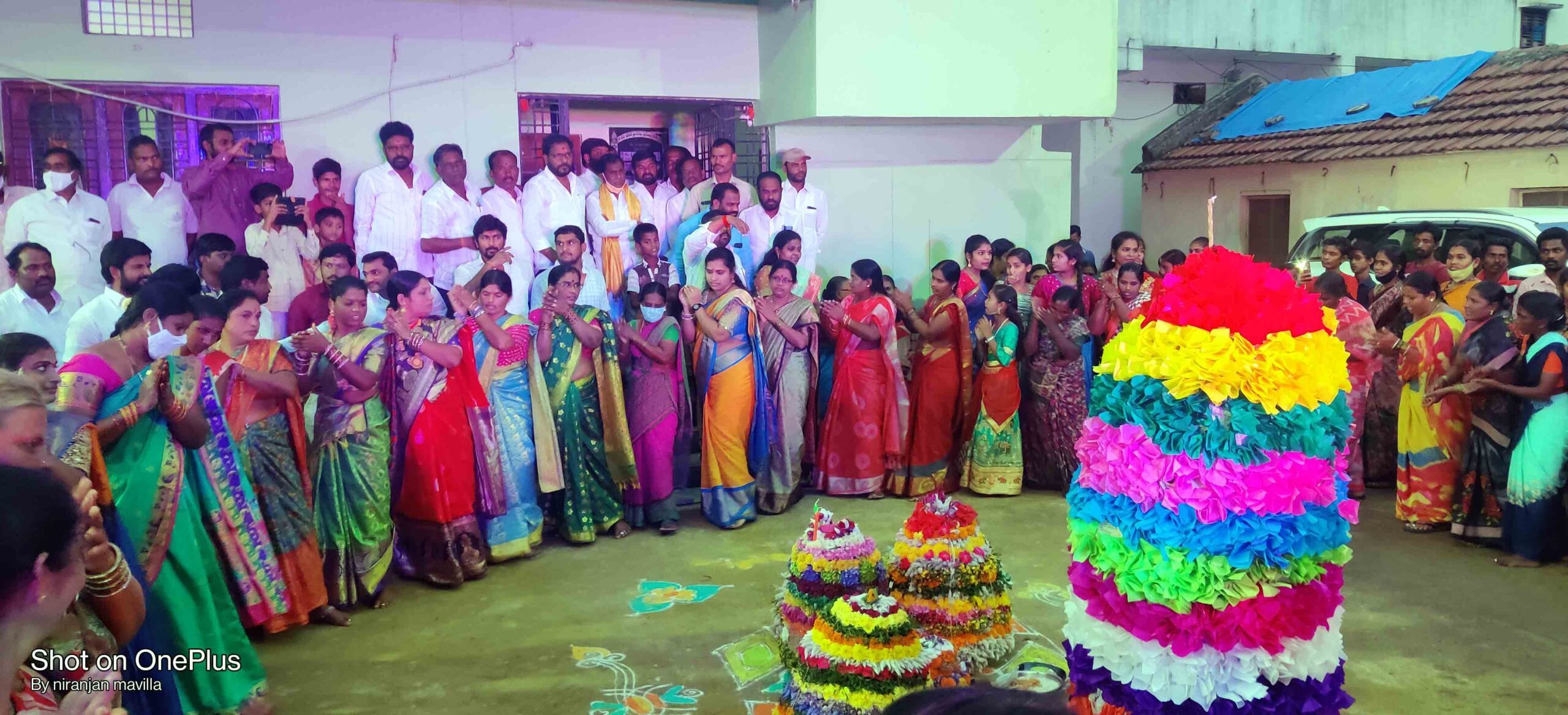 Kothuru : ఘనంగా సద్దుల బతుకమ్మ.. ఎమ్మెల్యే అంజయ్యయాదవ్‌