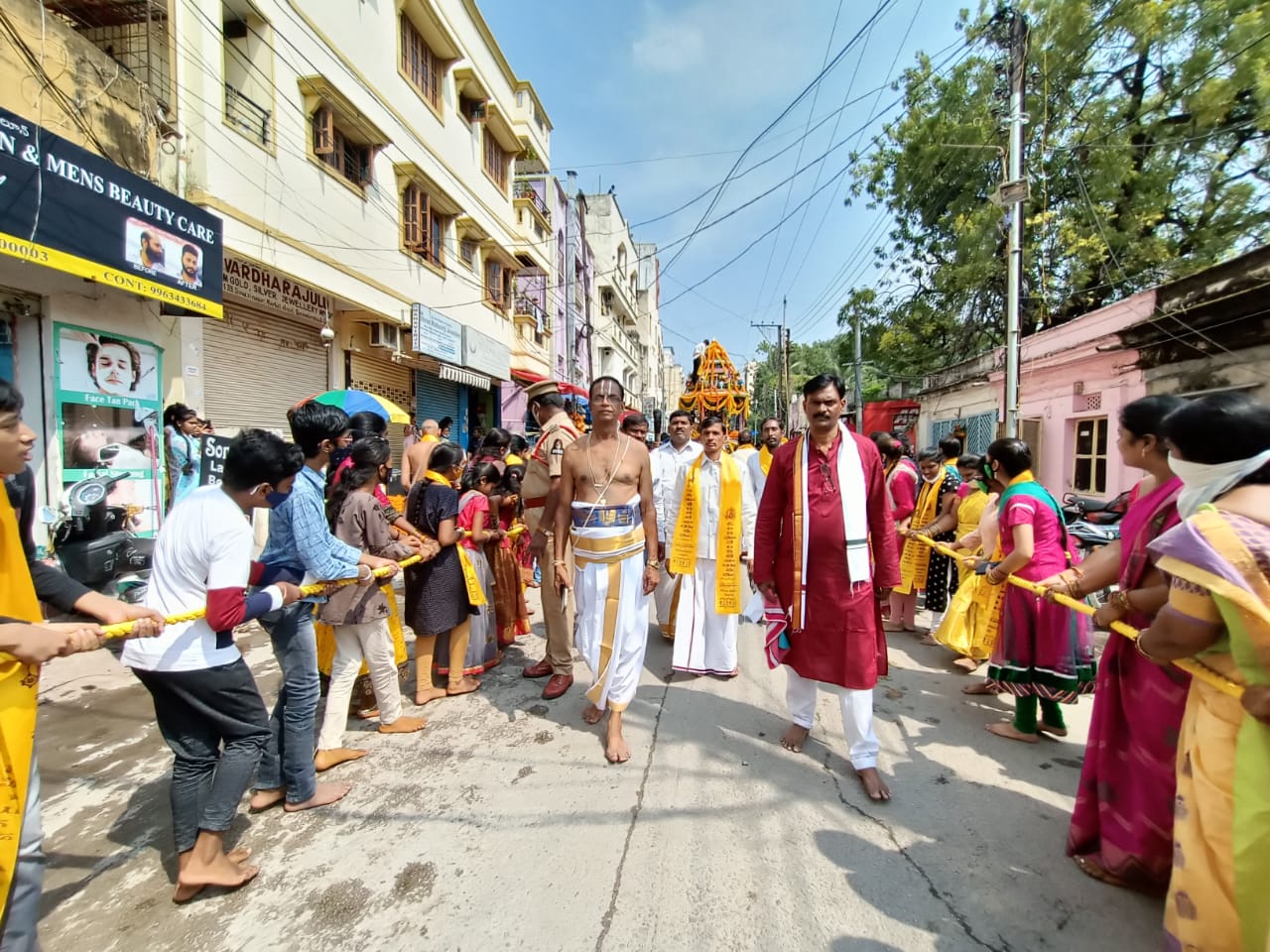 Devi navaratrulu | మోండా డివిజన్‌లో ఘనంగా దేవి శరన్నవరాత్రి ఉత్సవాలు..