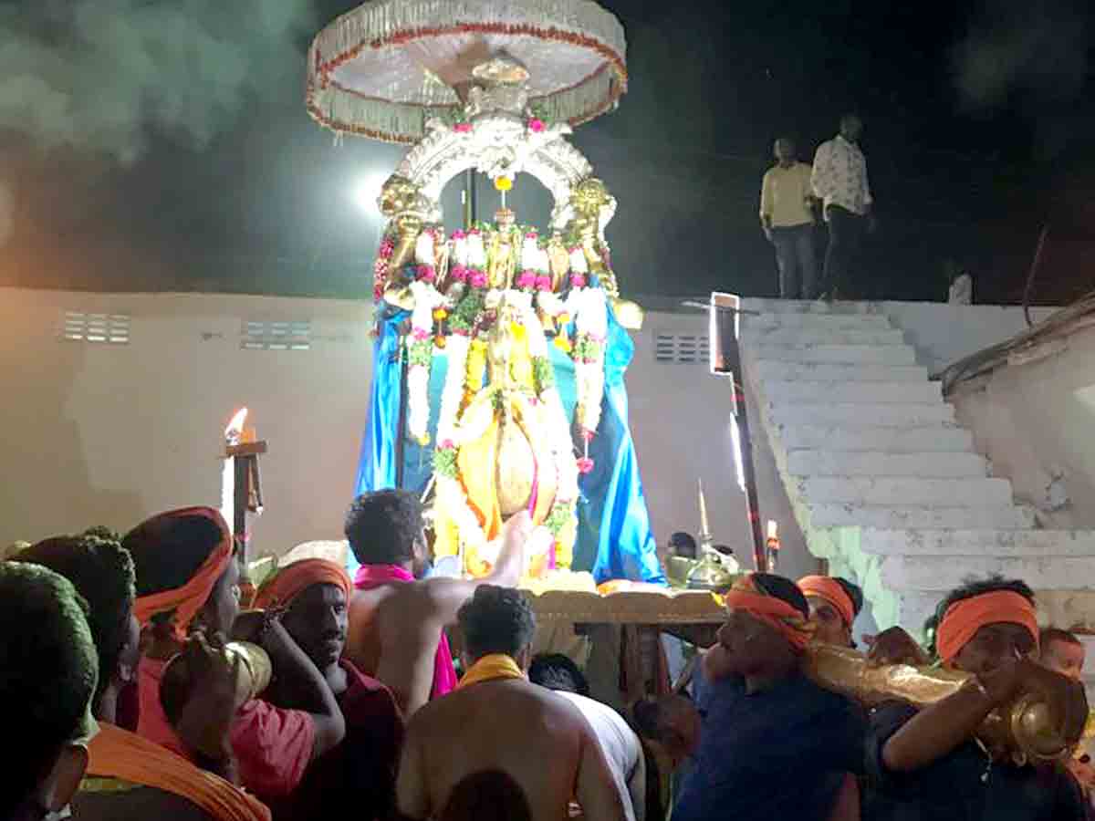 Vikarabad : హంస వాహనంపై అనంతపద్మనాభస్వామి ఊరేగింపు