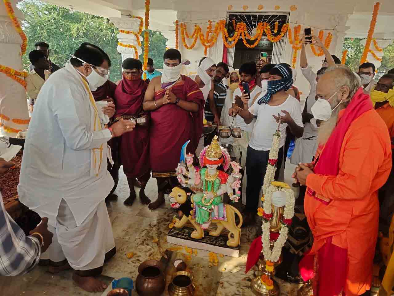 టీఆర్‌ఎస్ ప్రభుత్వ హయాంలోనే ఆలయాలు అభివృద్ధి