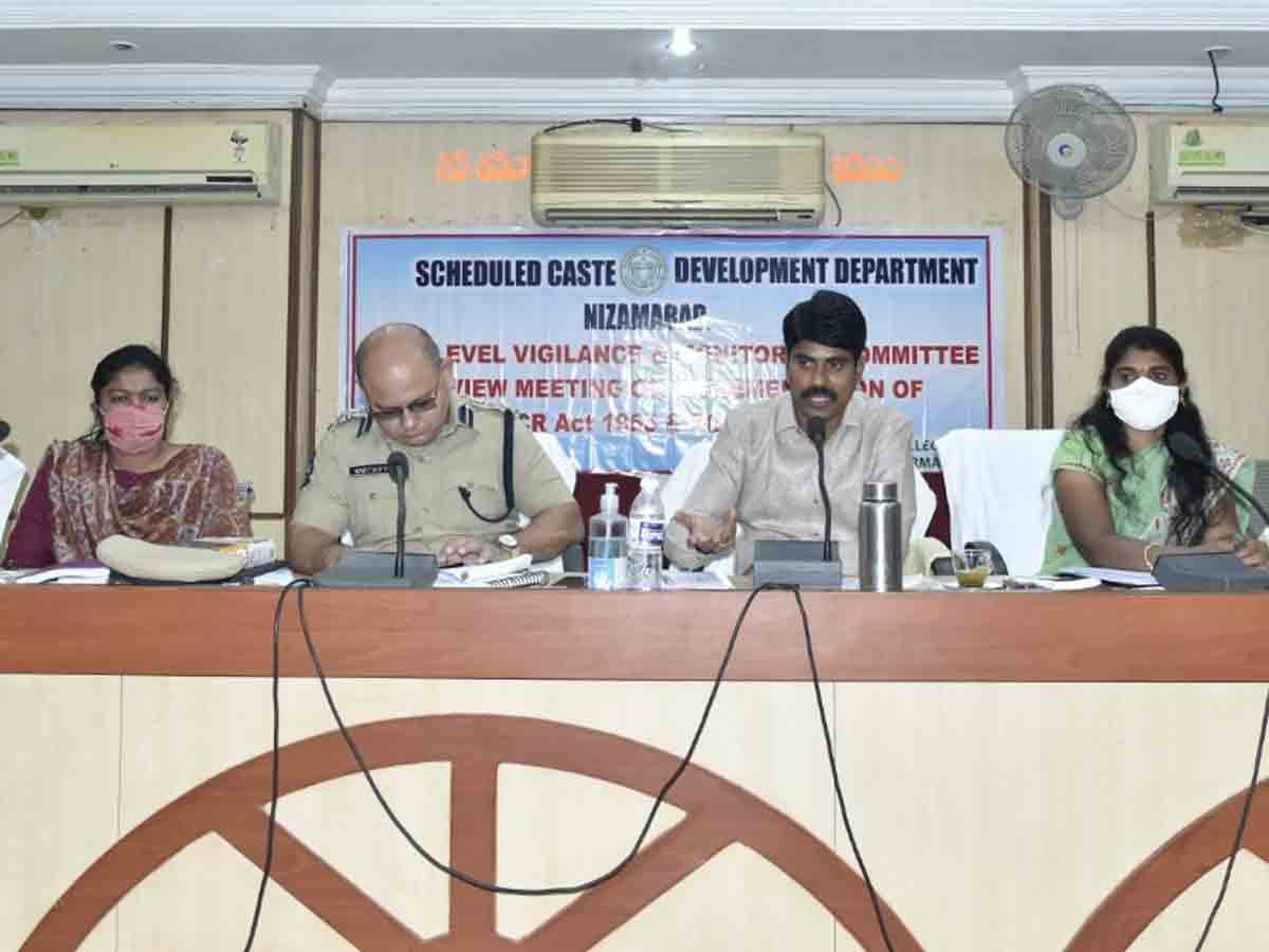 అట్రాసిటీ కేసుల్లో సత్వర న్యాయం, పరిహారం అందించాలి