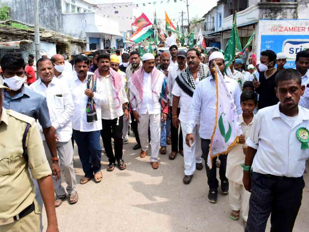 Vikarabad : ఘనంగా మిలాద్‌-ఉన్‌-నబీ  వేడుకలు