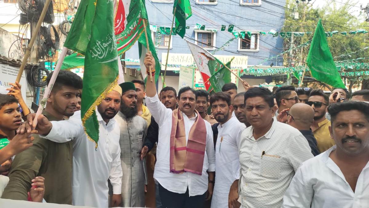Milad un nabi | మిలాద్‌ ఉన్‌ నబీ వేడుకల్లో పాల్గొన్న ఎమ్మెల్యే దానం