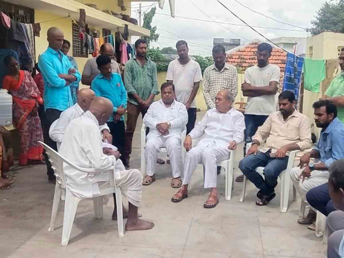 బాధితులకు అండగా ఉంటాం ..