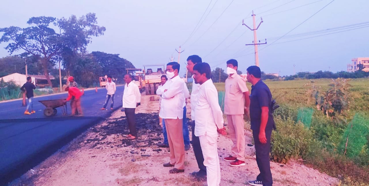 Makthal: జాతీయ రహాదారి పనులు త్వరగా పూర్తి చేయాలి: ఎమ్మెల్యే చిట్టెం రామ్మోహన్‌రెడ్డి