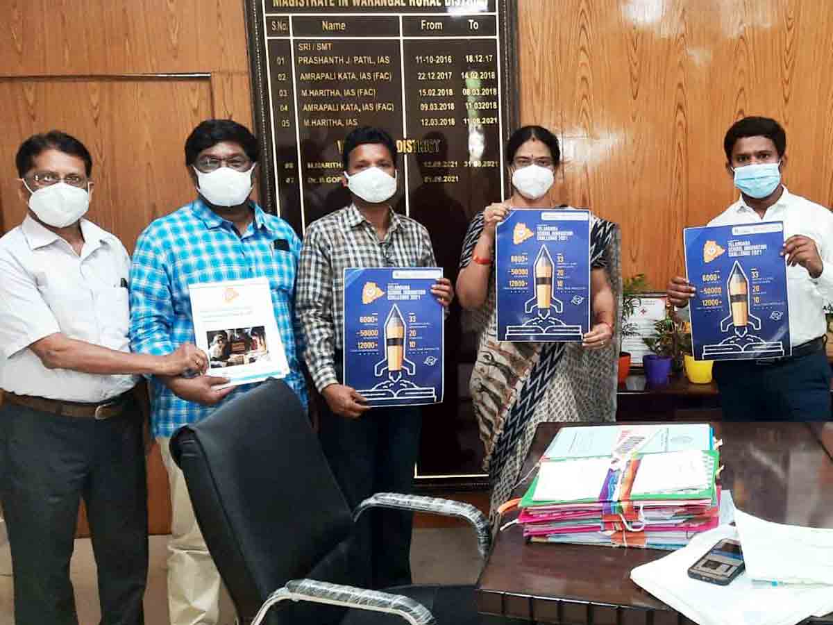 Warangal : తెలంగాణ స్కూల్‌ ఇన్నోవేషన్‌ ఛాలెంజ్‌ను విజయవంతం చేయాలి.. కలెక్టర్‌ గోపి
