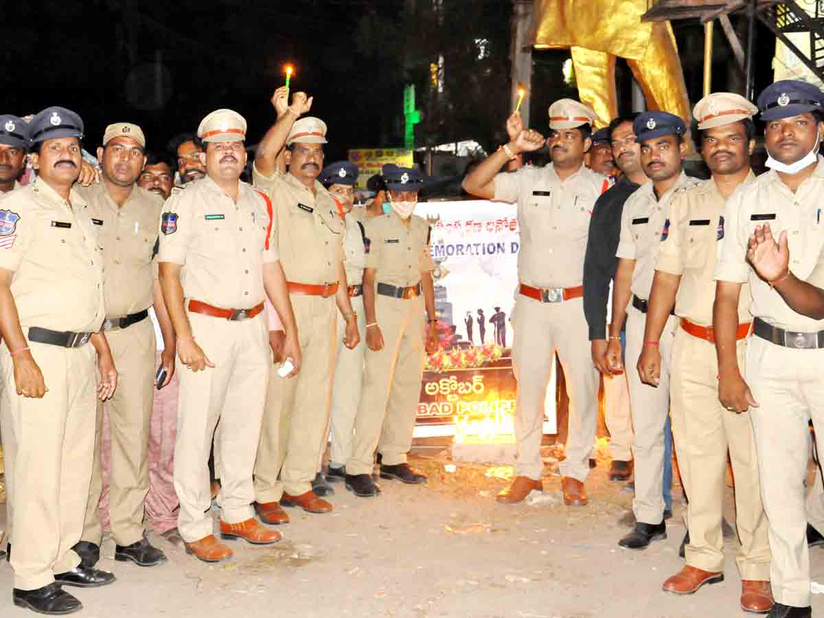 Rangareddy : పోలీసుల త్యాగం మరువలేనిది..