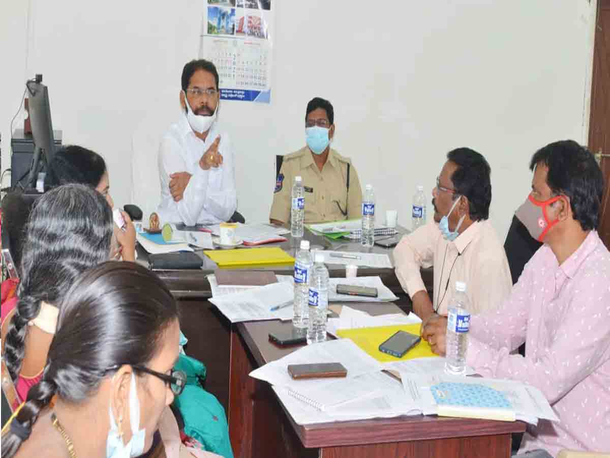 Rangareddy : ధాన్యం కొనుగోలుకు చర్యలు తీసుకోవాలి.. అదనపు కలెక్టర్‌ మోతిలాల్‌