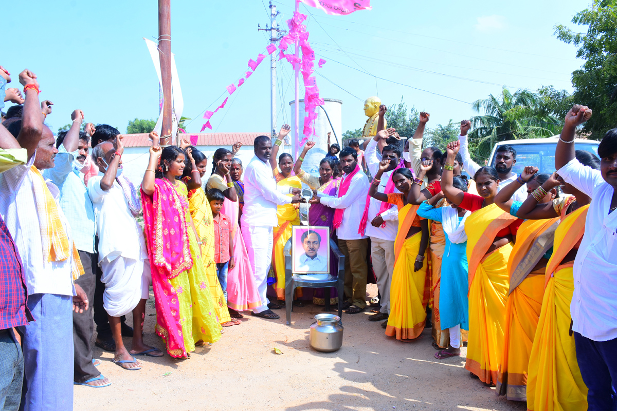 వాసాలమర్రి దేశానికే ఆదర్శంగా నిలువాలి