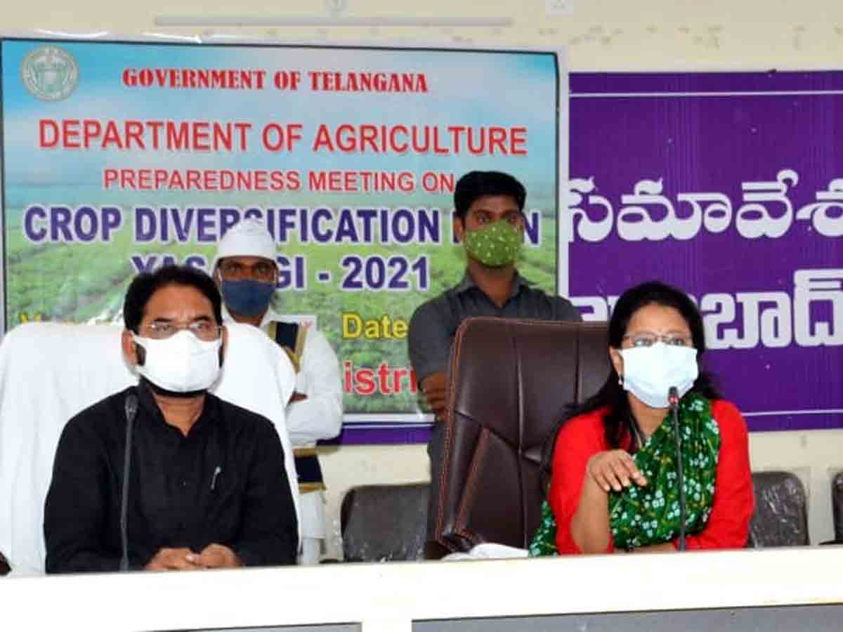 Parigi : ఆరుతడి పంటల విత్తనాలు విక్రయించాలి.. జిల్లా కలెక్టర్‌ నిఖిల